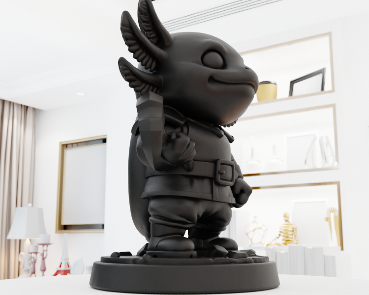 Axolotl with Axe — miniatura 12