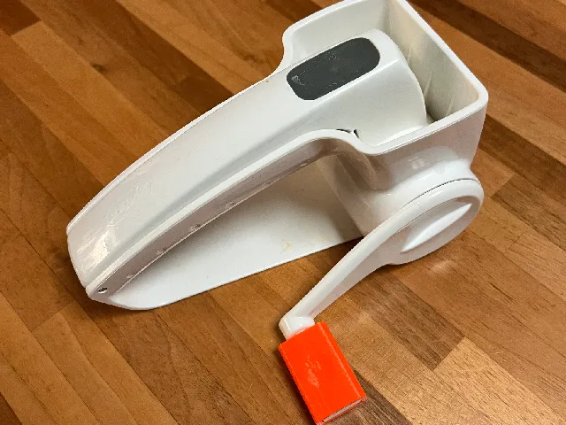 Zyliss cheese grater rubber handle