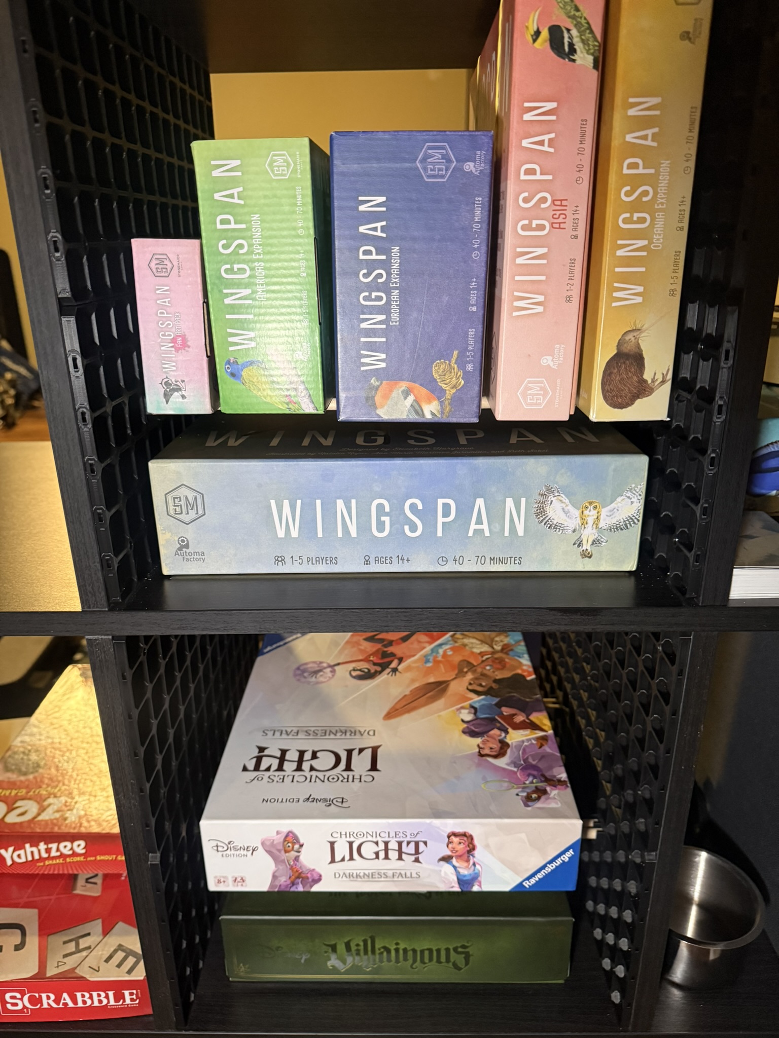 openGrid Ikea Kallax Board Game Storage System