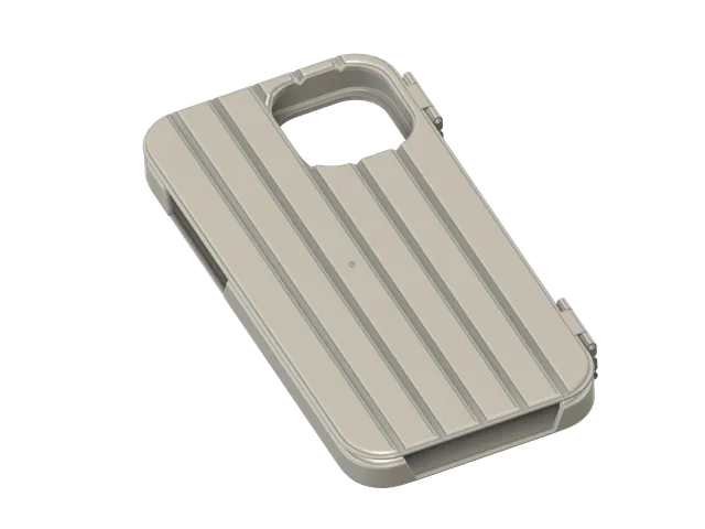 Case for iPhone 12 and 12 Pro with protective Lid
