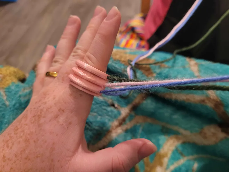 Miniatura 4 do modelo 3D Knitting Colorwork Ring