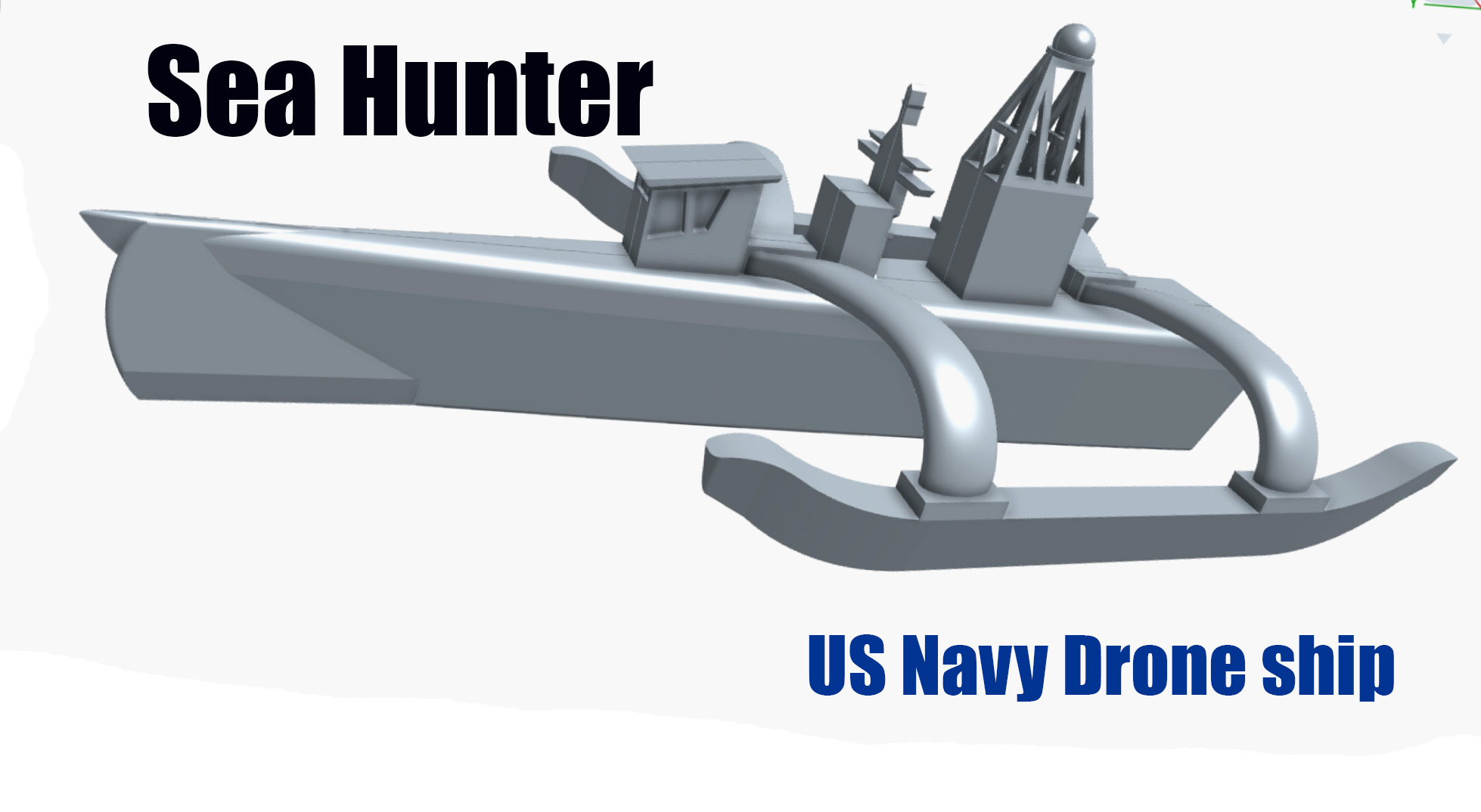 US Navy Sea Hunter drone