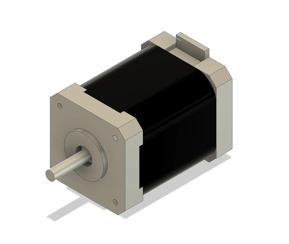 Parametric model NEMA 17 (Fusion 360) by Neburalis | Download free
