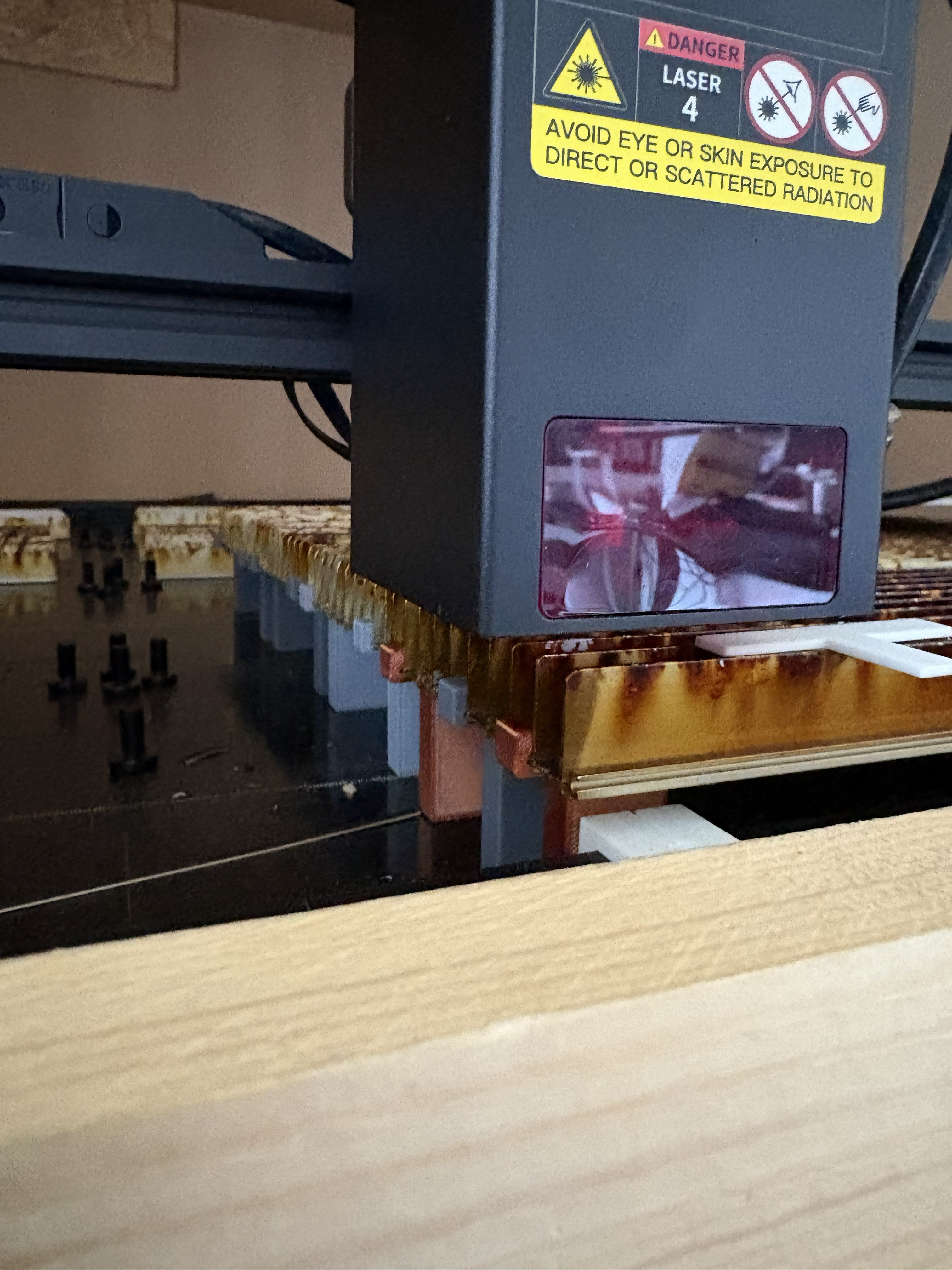 Magnetic Risers for Tyvok Honeycomb Panel with 6x3mm Magnets