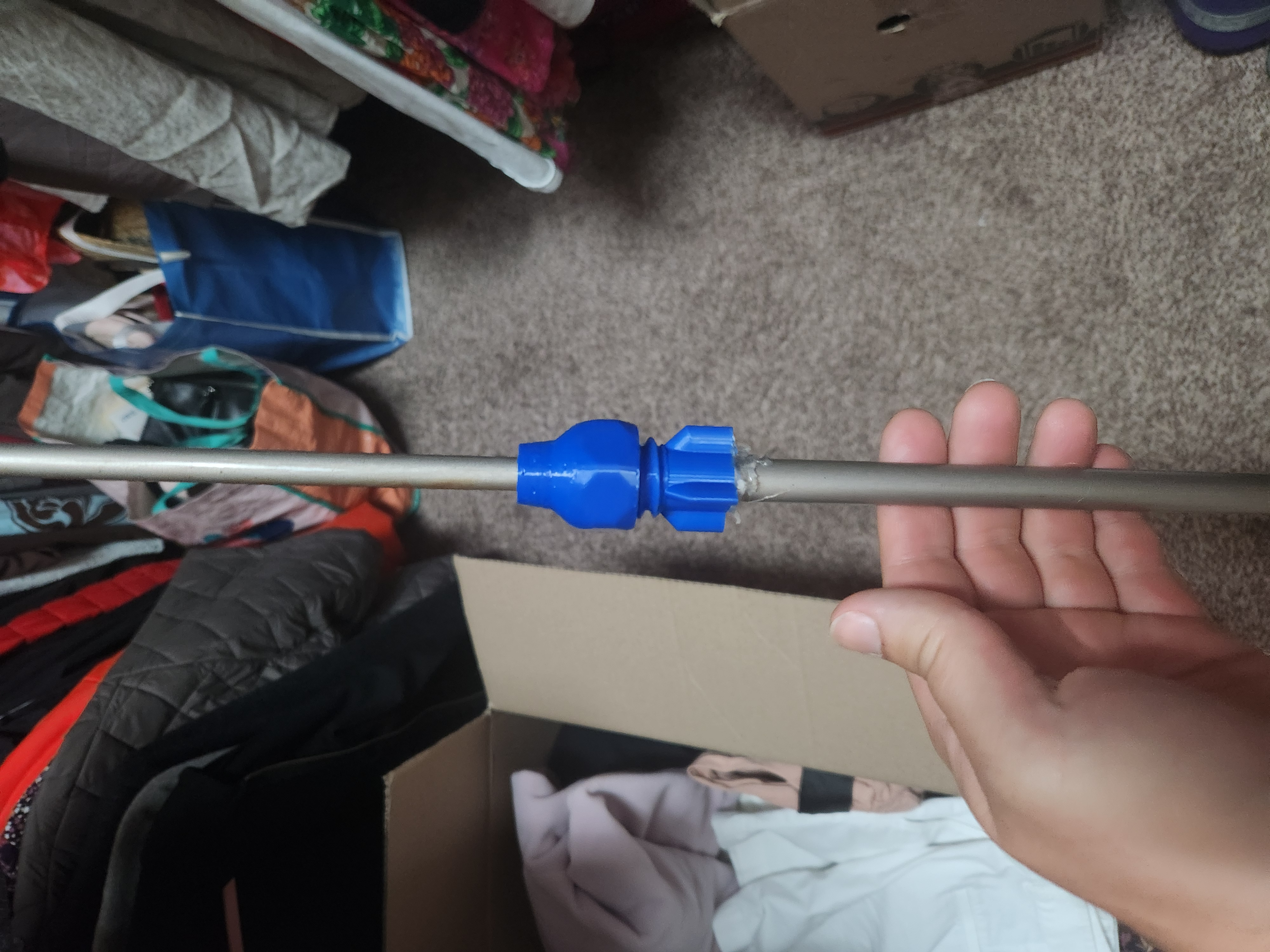 Telescopic compression for tubes