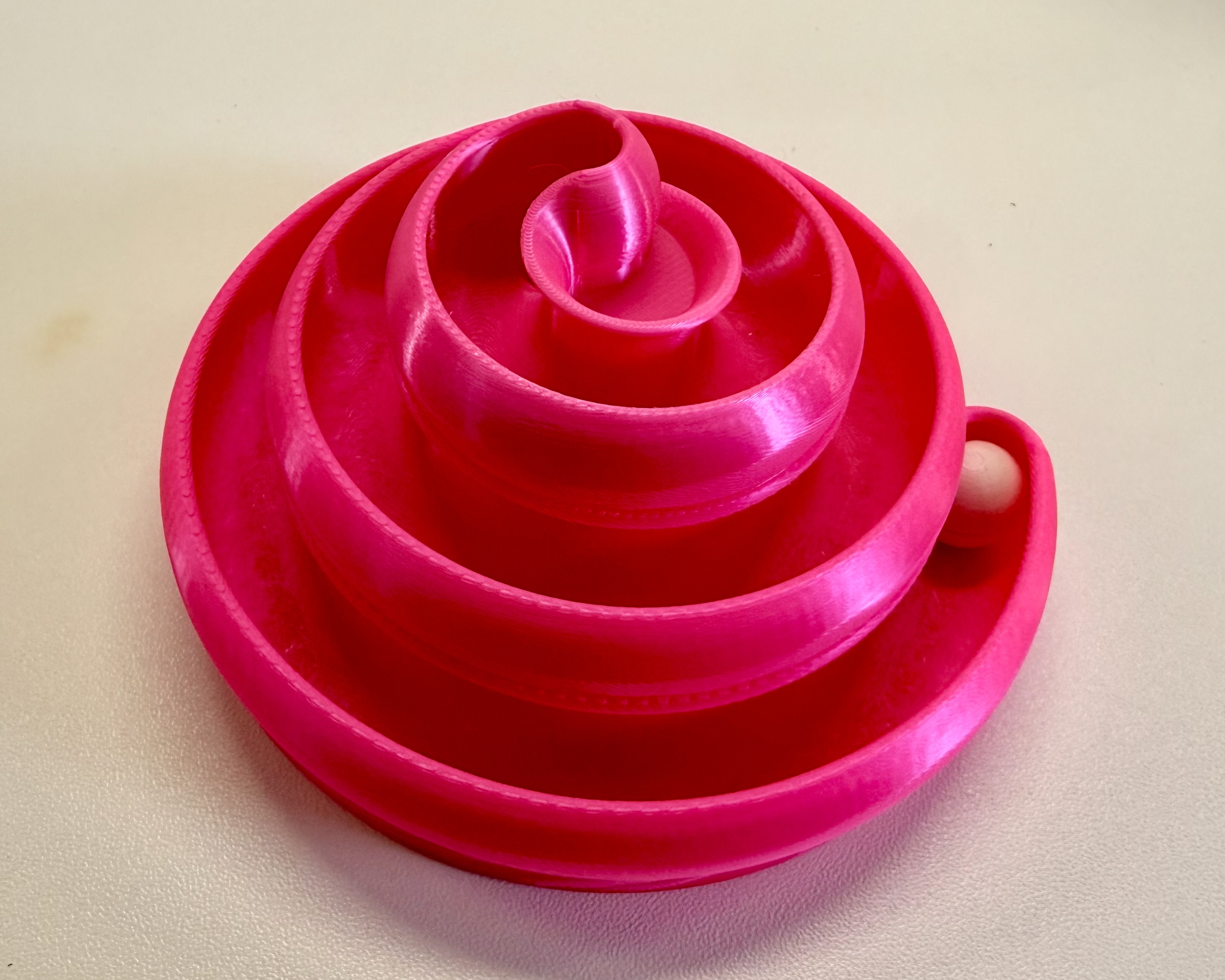 3D Spiral Marble Fidget Toy