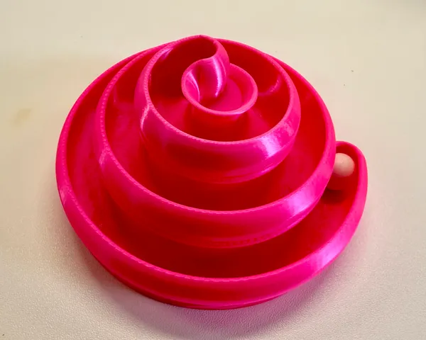 3D Spiral Marble Fidget Toy