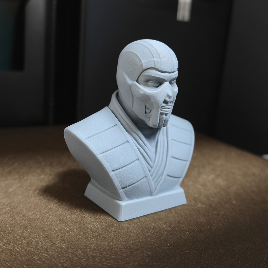 Bust Sub-Zero (Mortal Combat)