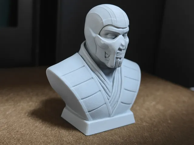 Bust Sub-Zero (Mortal Combat)