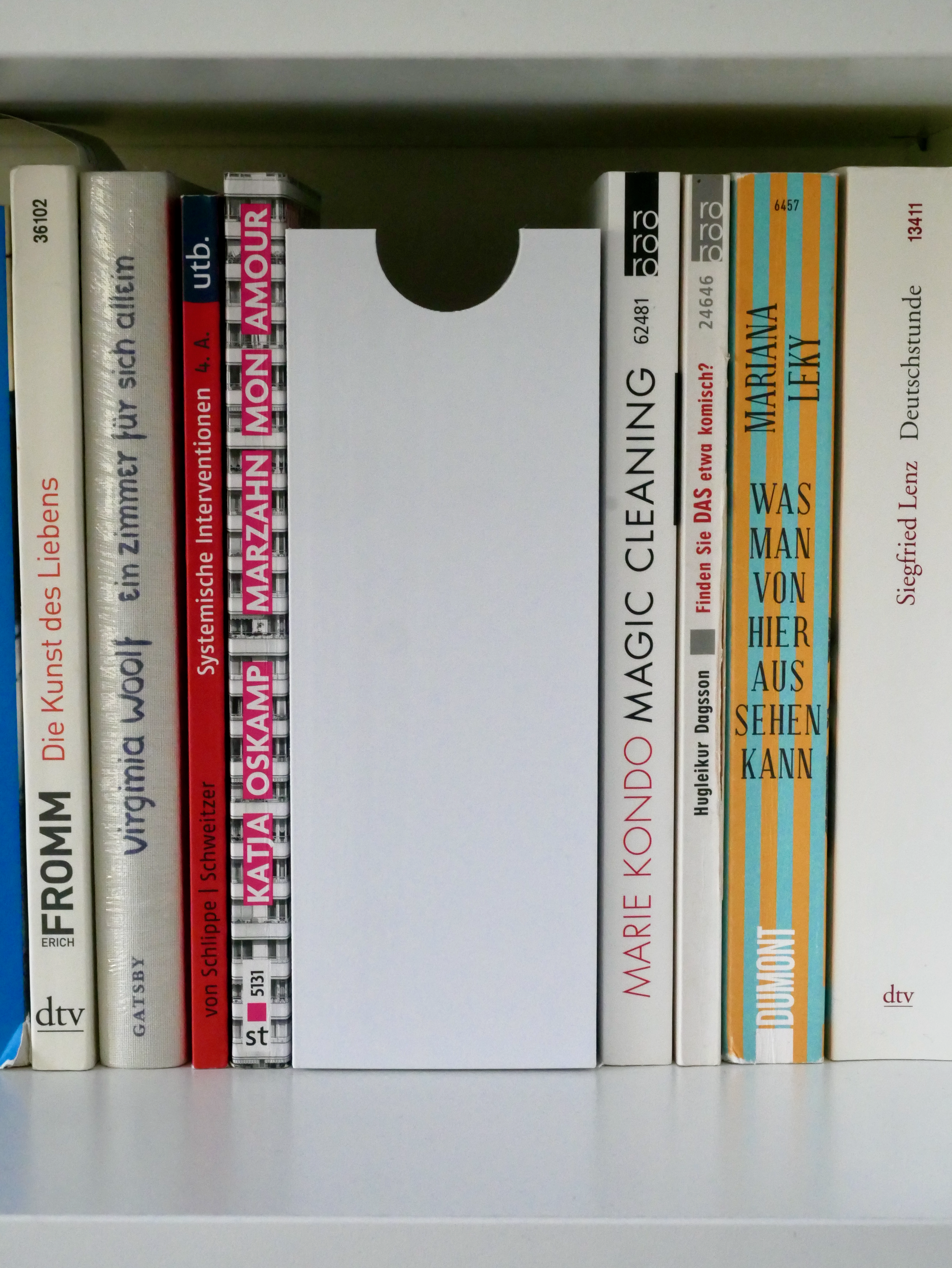 Slim File & Magazine Holder for IKEA Billy Shelf