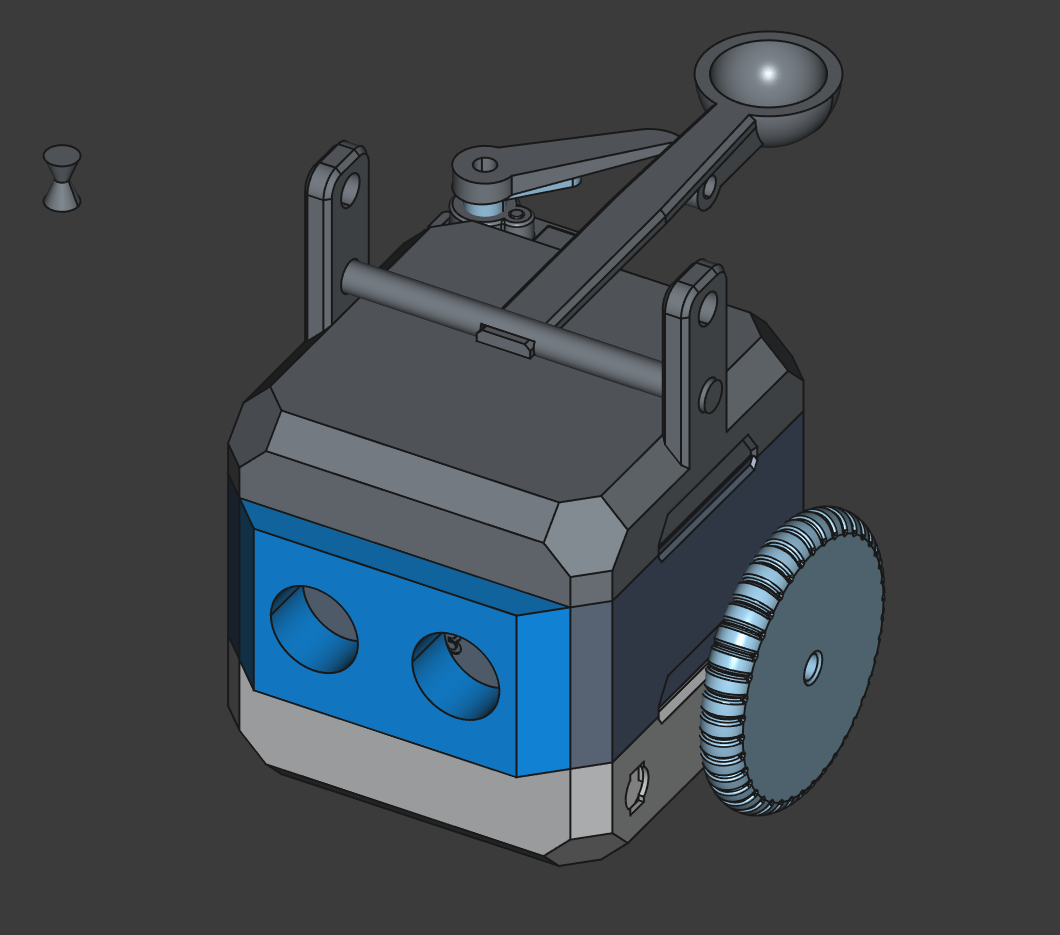 C-Otto-pult 3D model