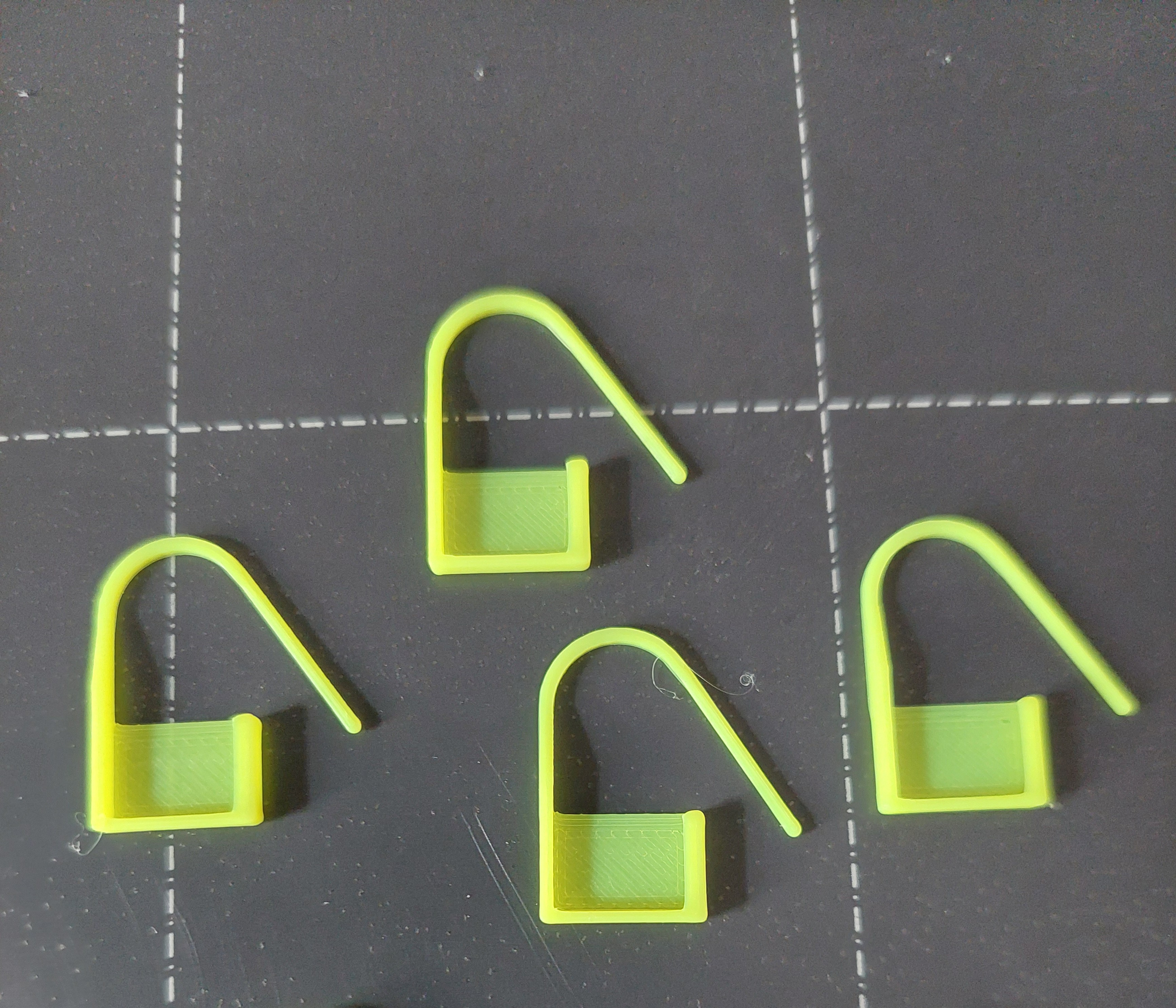 Marqueurs pour tricot (angles arrondis) - Knitting markers (rounded edges)