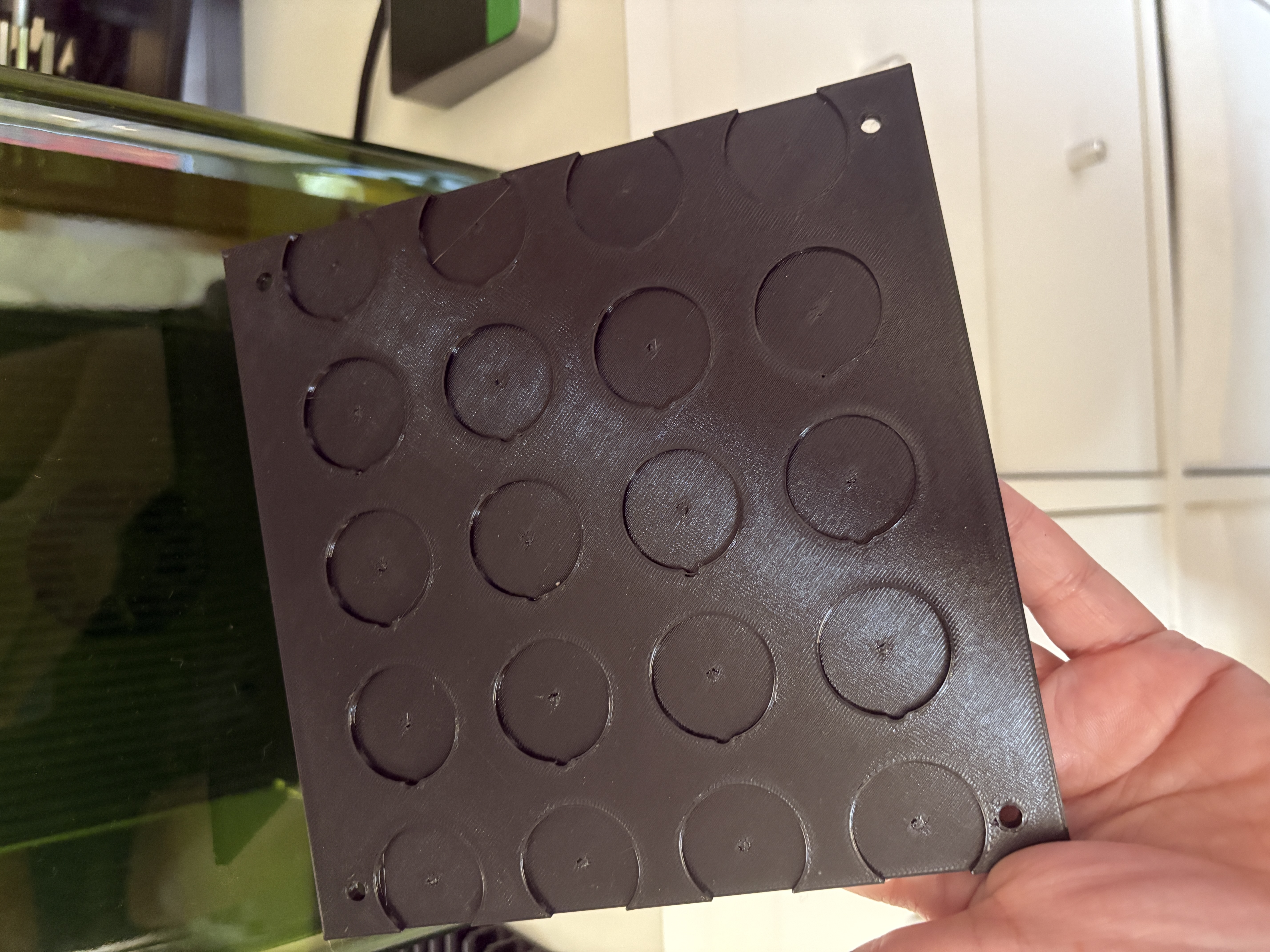 Coin Engraving Jig for 25 Discs (25mm) - xTool F1 Ultra / Prusa Mini