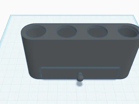 Toothbrush holder with drawer        (NEEDS SUPPORTS)