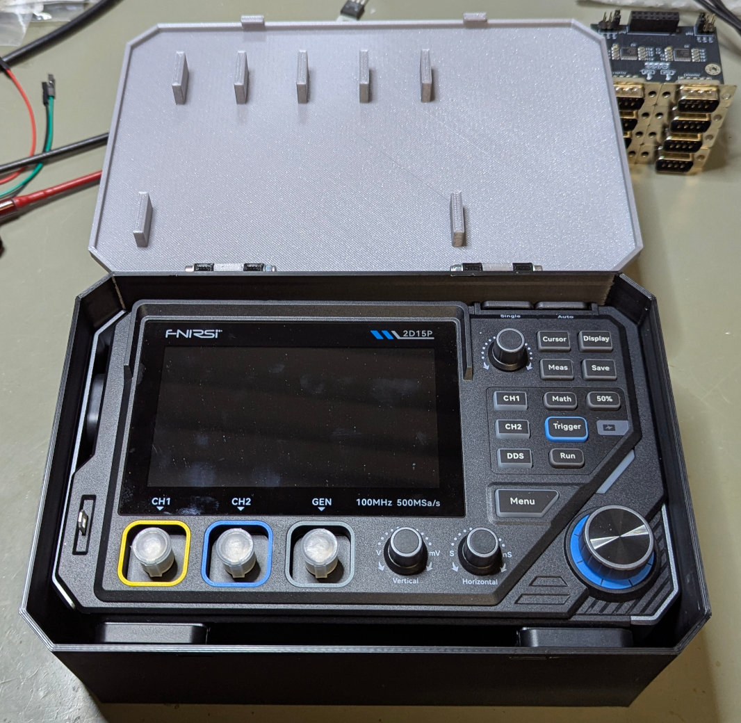 Transport case for FNIRSI 2D15P 3D model