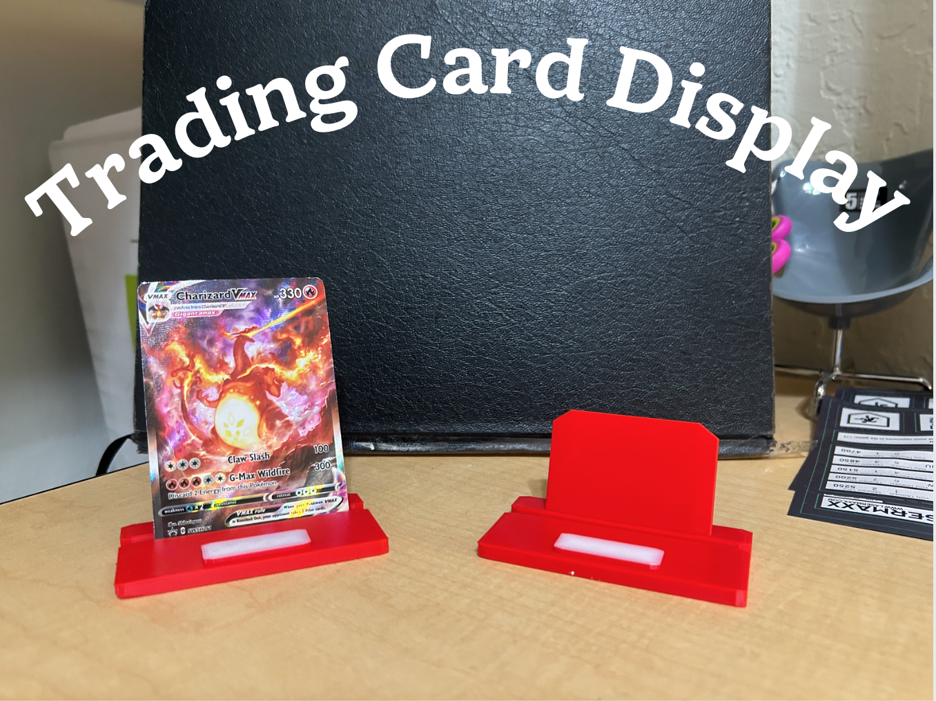 Trading Card Display Stand