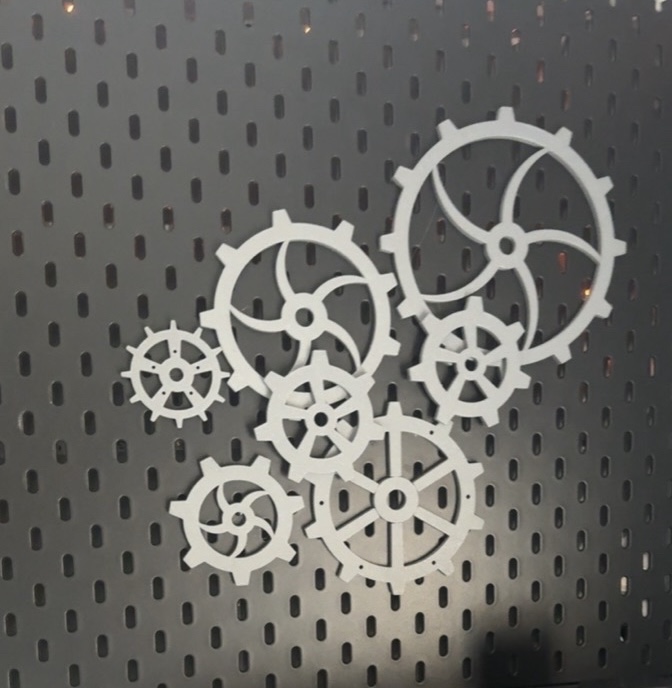 Steampunk SKÅDIS Decorative Cog Set