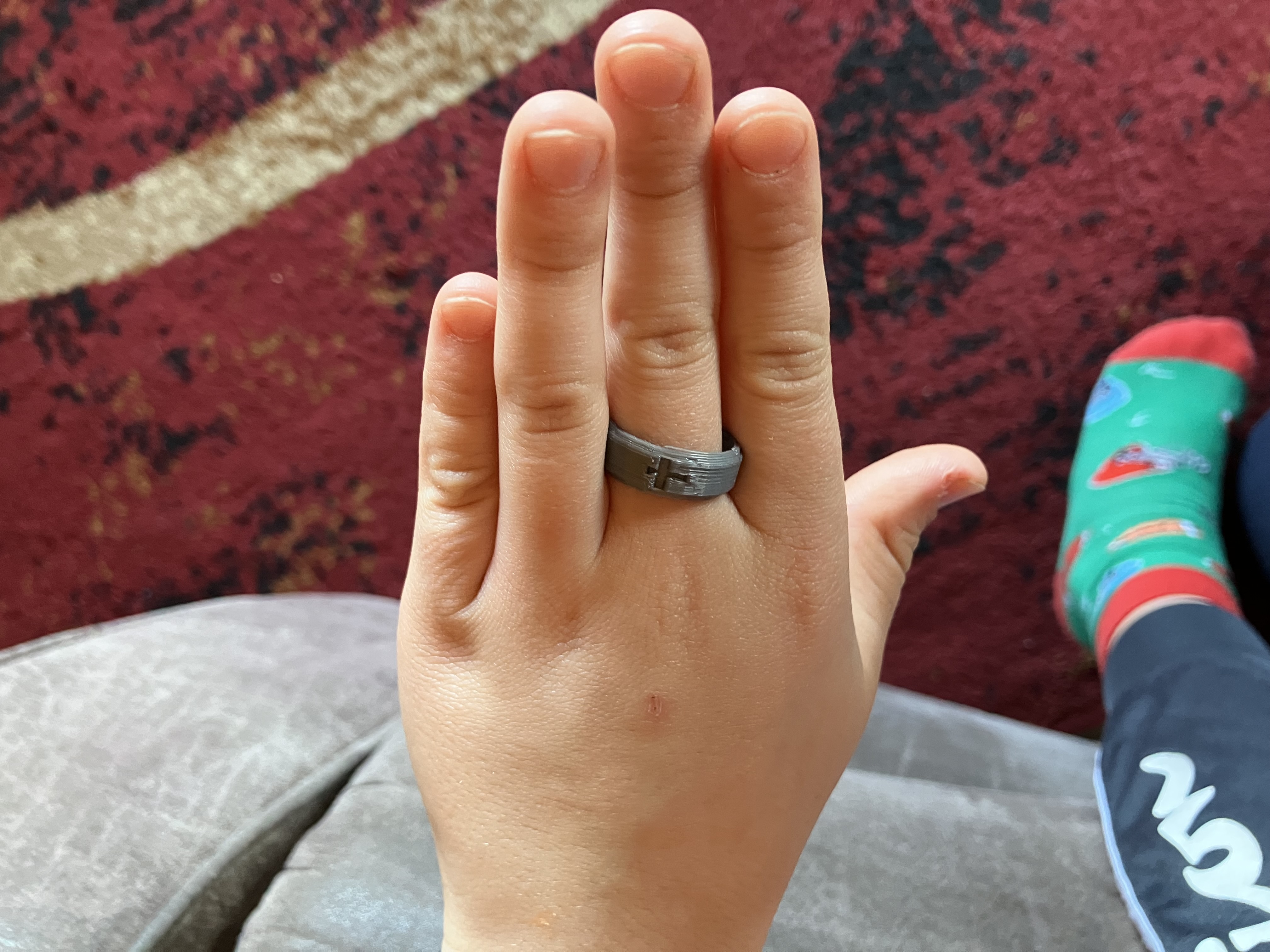 Miniatura 2 do modelo 3D Cross Ring