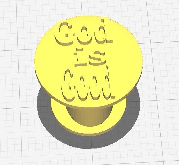 God is Good croc jibbit