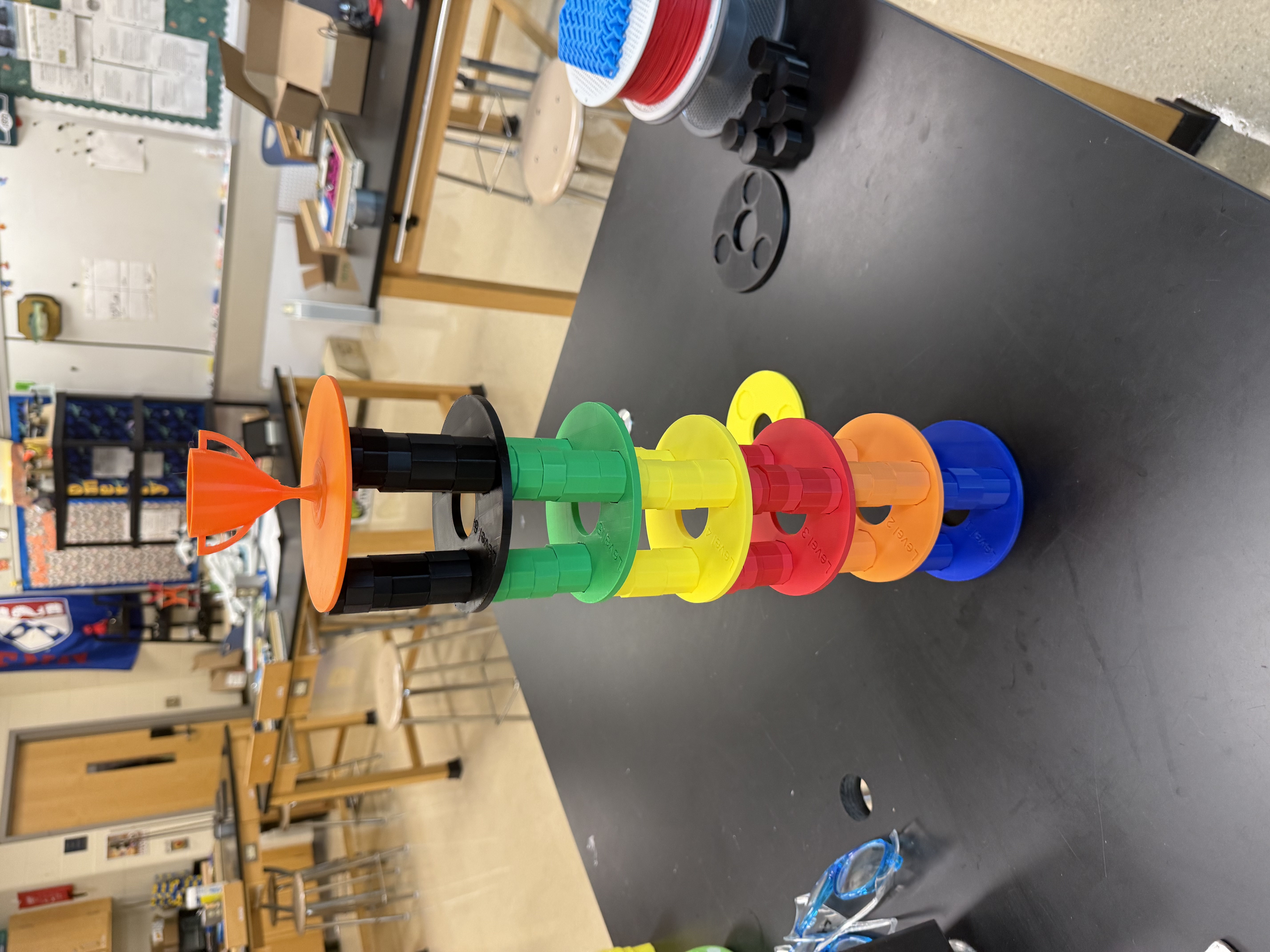 Tower Puzzle - 3 Pillar