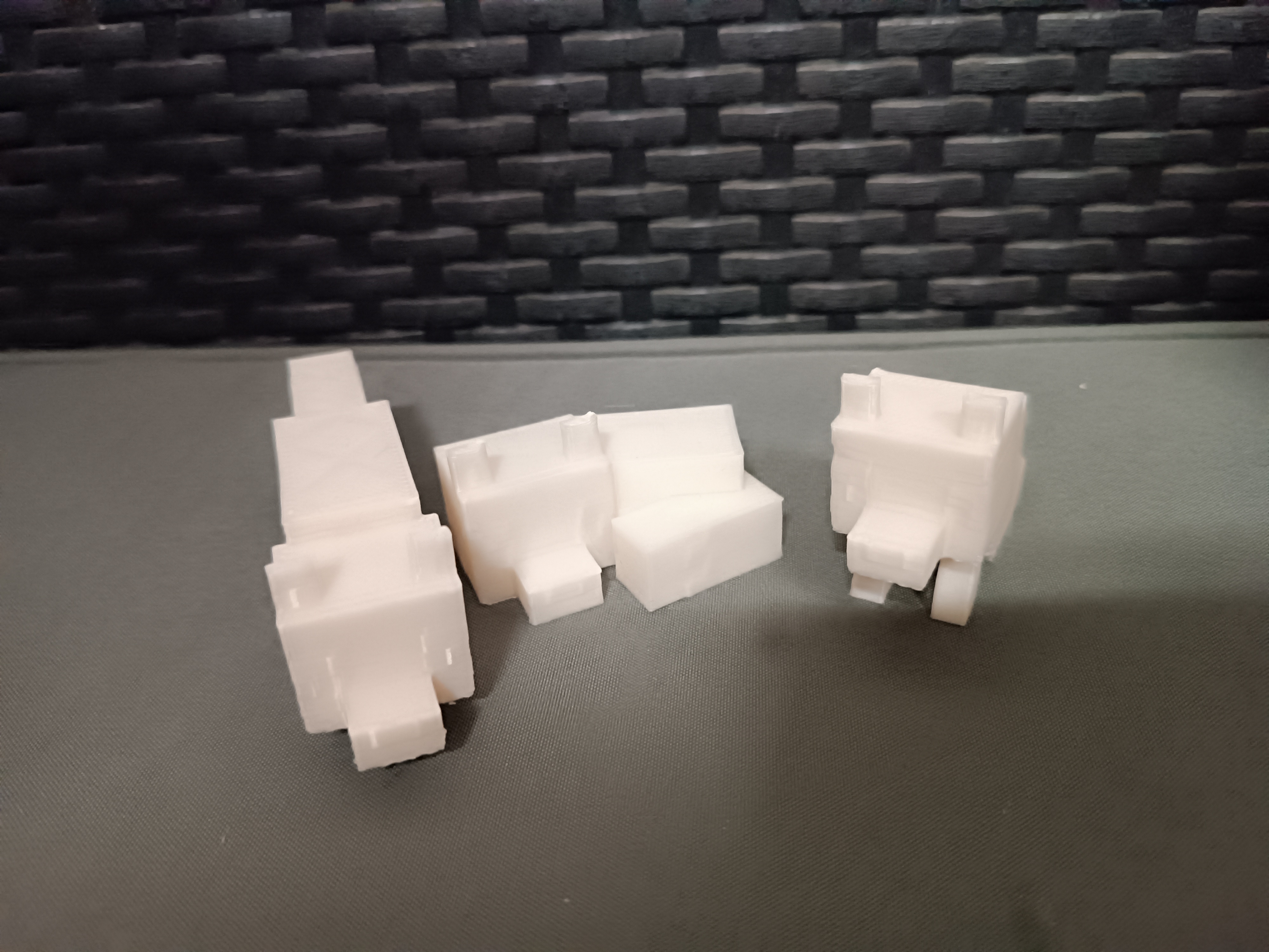 Miniatura 7 do modelo 3D Fox Minecraft