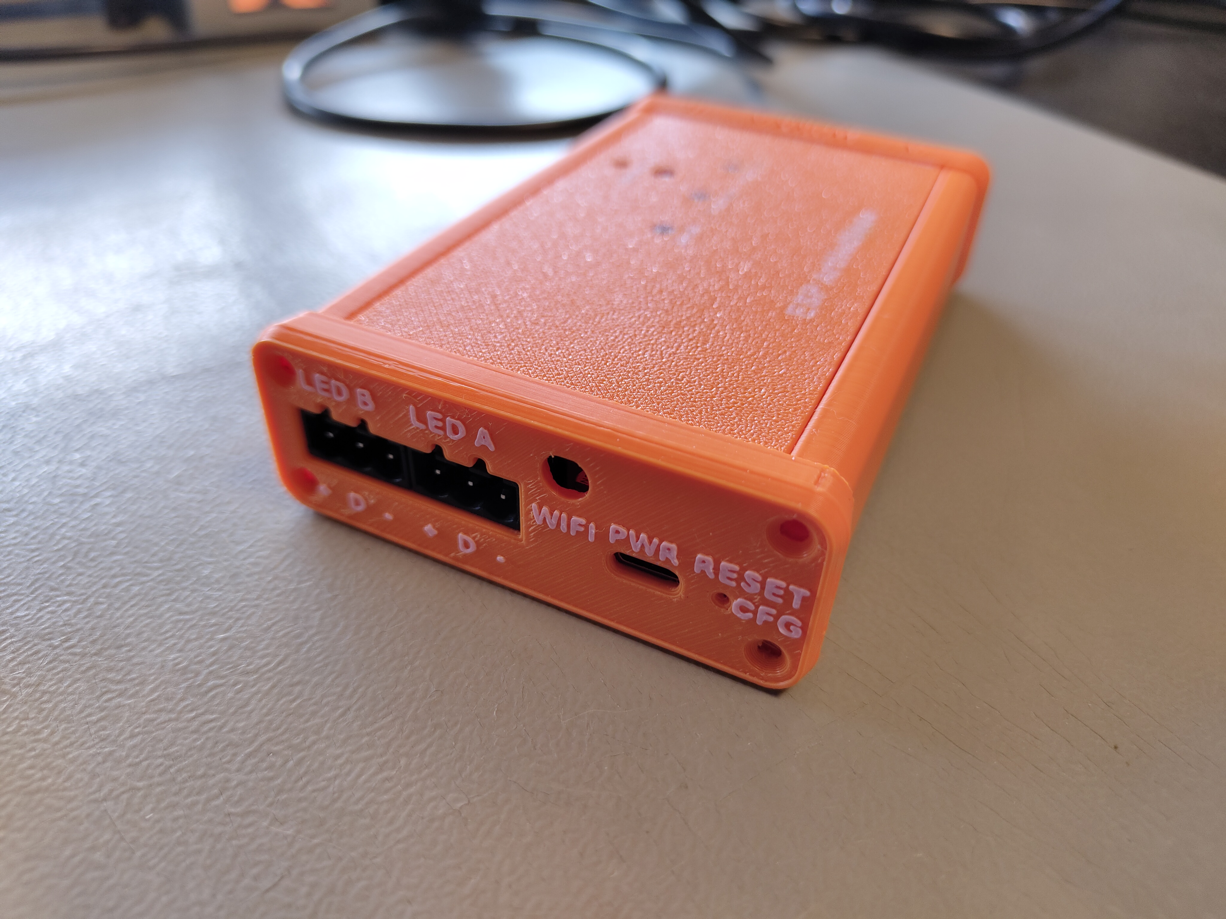 ESP ArtNetNode (ArtNet DMX/Pixel interface) case — miniatura 3