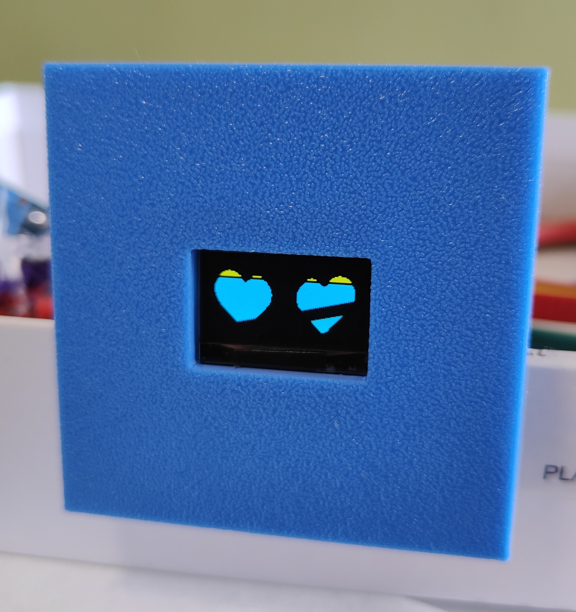 Oled screen 0.96 65X65 mm square face
