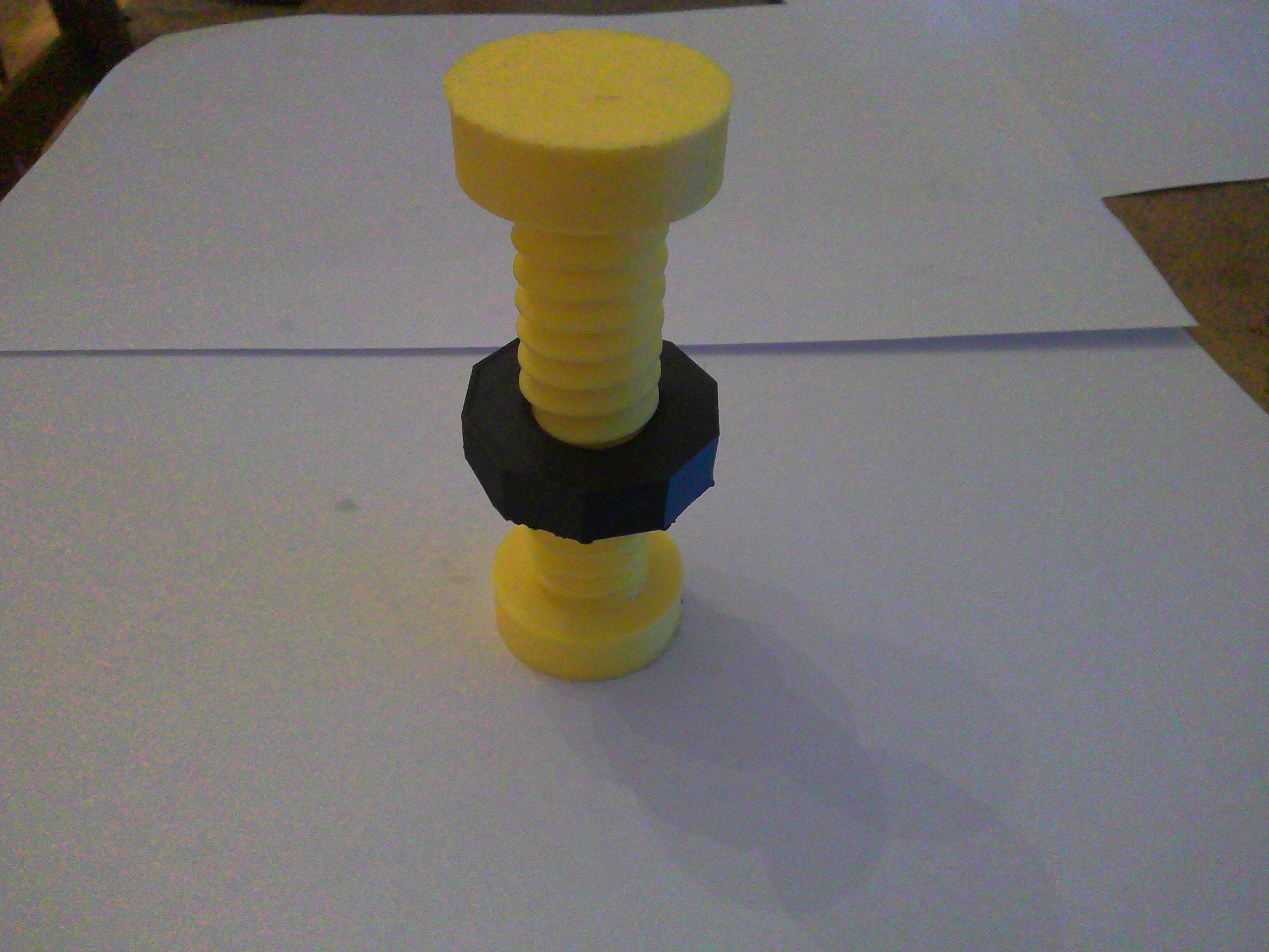 Miniatura 2 do modelo 3D Screw Fidget