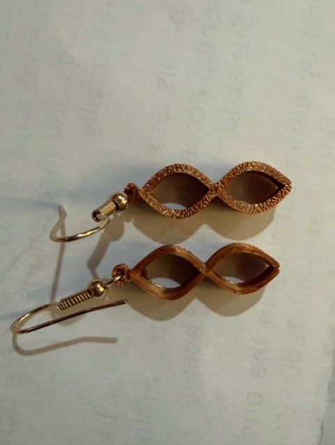 Miniatura 2 do modelo 3D Infinity Earrings