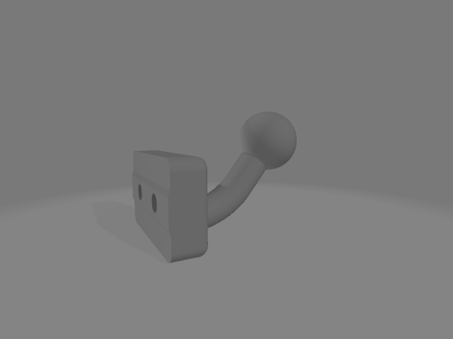 Raspberry Cam Mount long for Twotrees Sapphire Plus