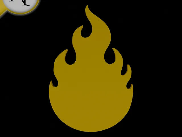 Simple Flame Symbol - 2D Art