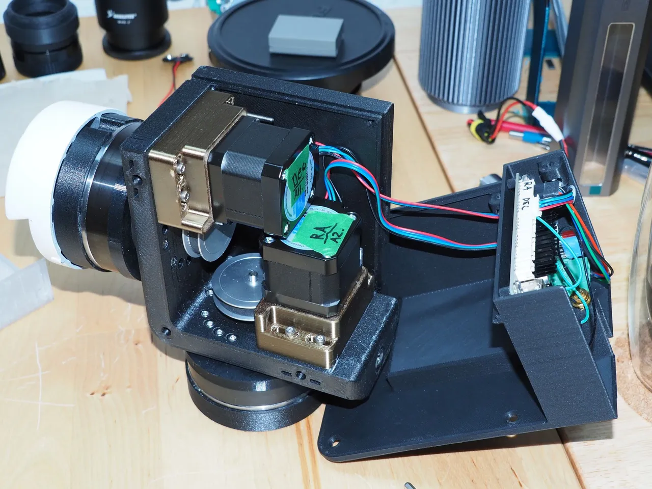 OnstepX Strainwave mount (harmonic drive) - working prototype* by