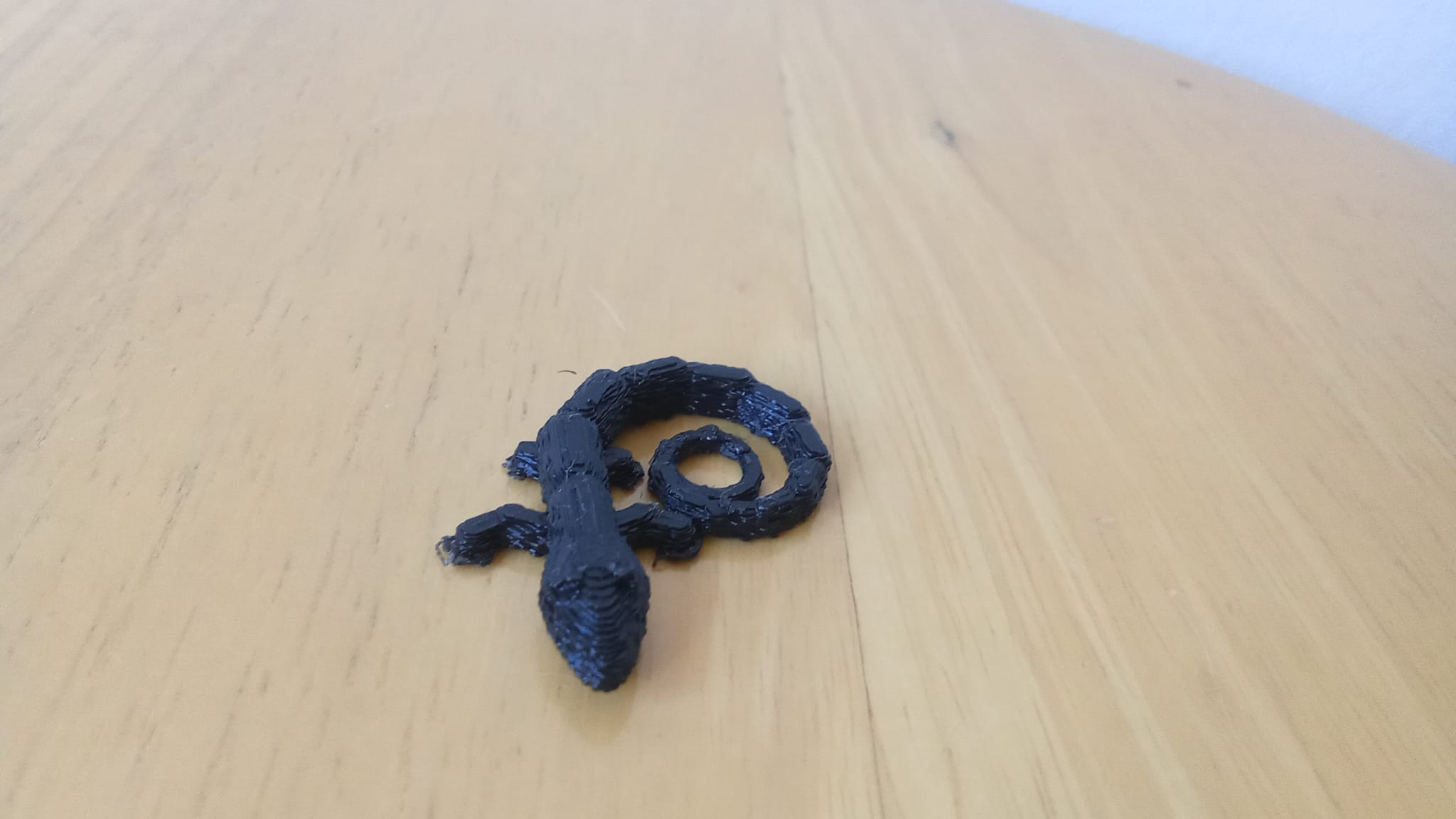 Lizard keychain