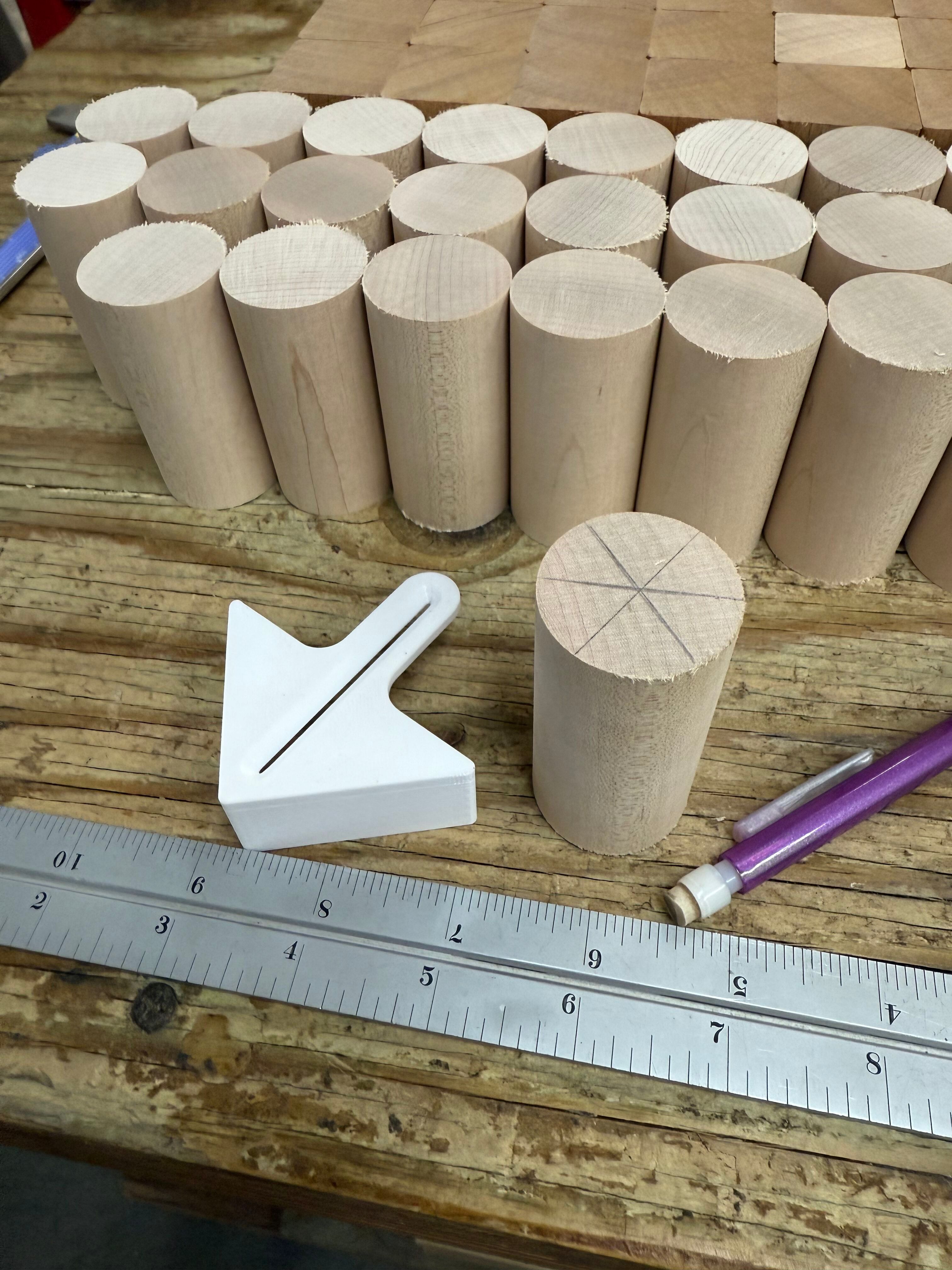 Mini center marker