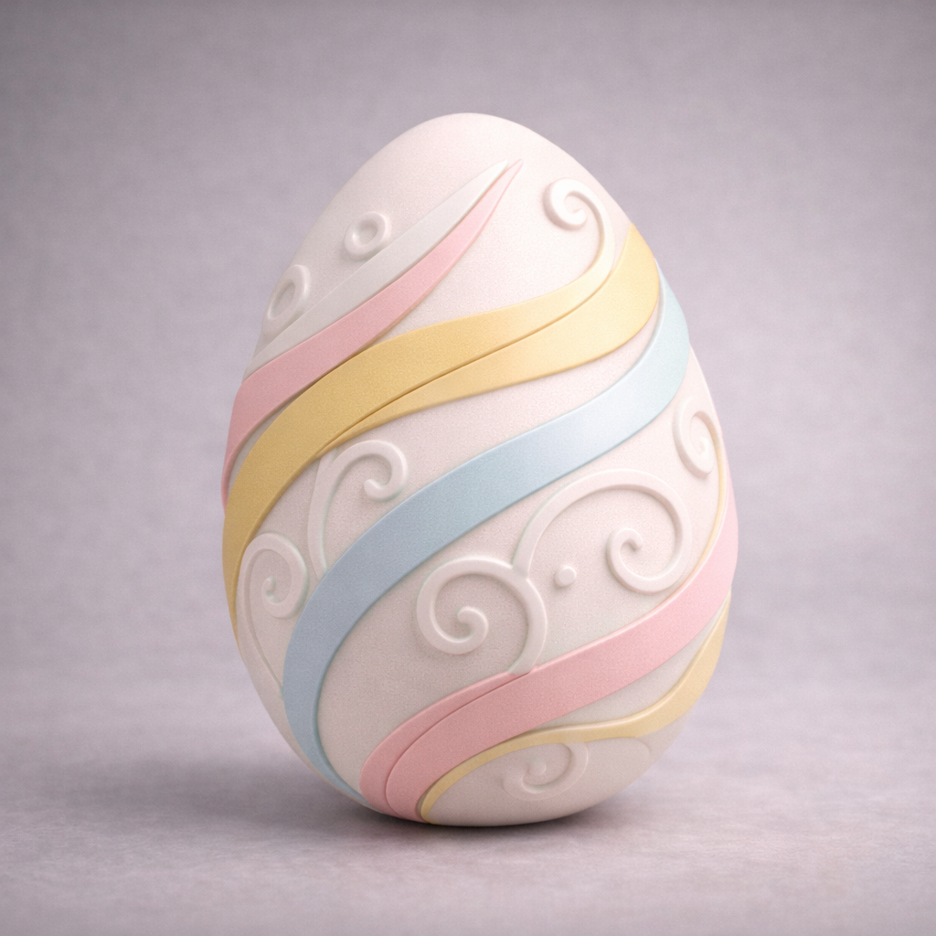 Psychedelic Baroque Egg