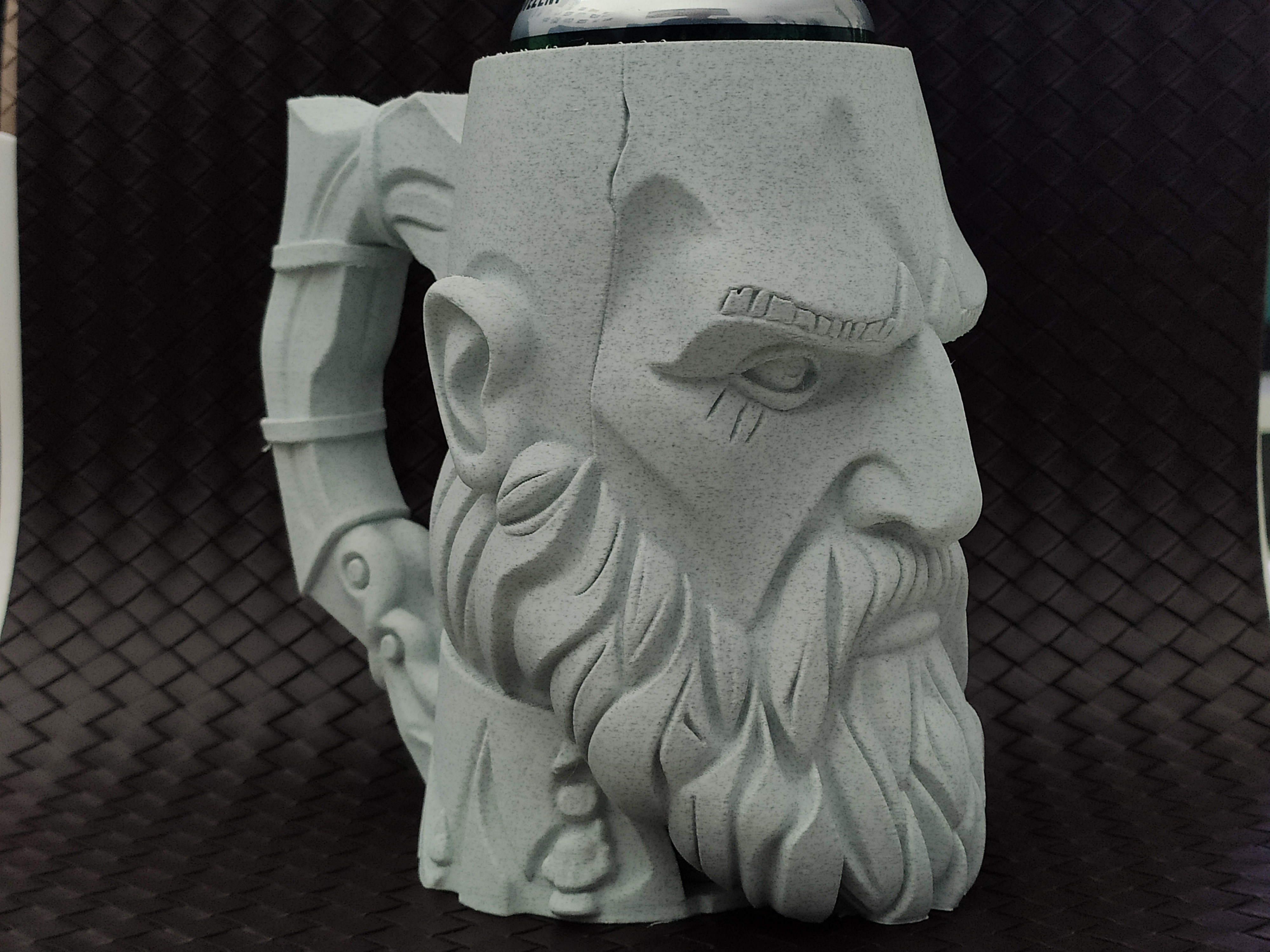 Kratos Head Can Holder / Beer mug