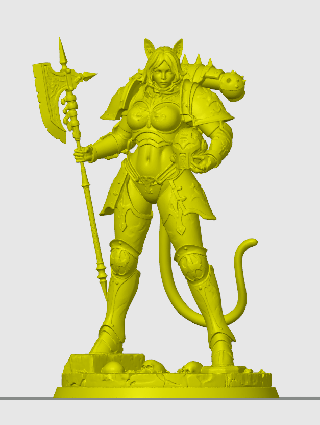 Warhammer cat-girl 41