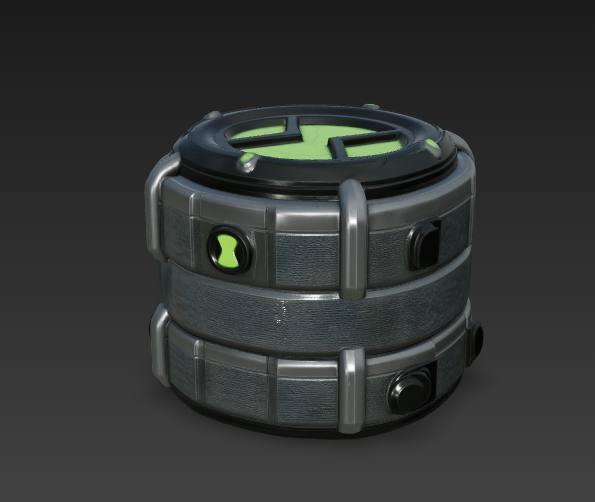 Omnitrix Inspired Herb Grinder – 3-Part Design