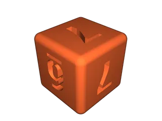 dice Dice Awesome - Set 7-Dice Forest Green オブジェ 置物