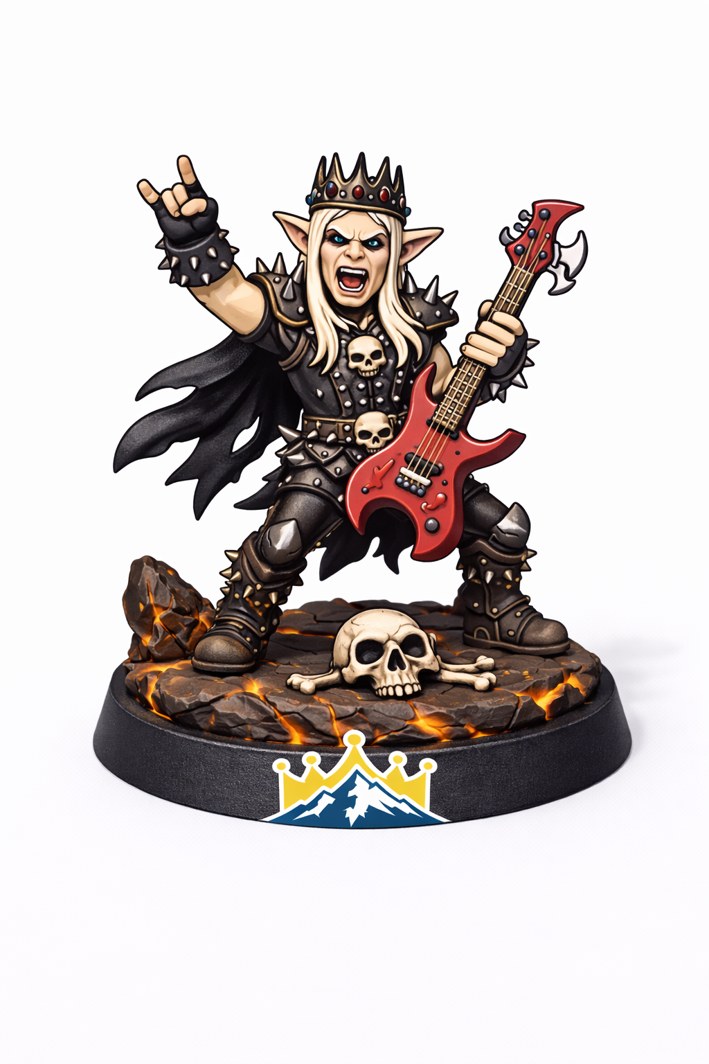 "Raze" the Red Earth Punk Elf
