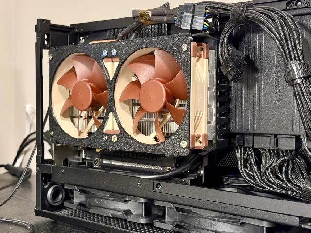 MSI Ventus 1660 super Noctua fan mod