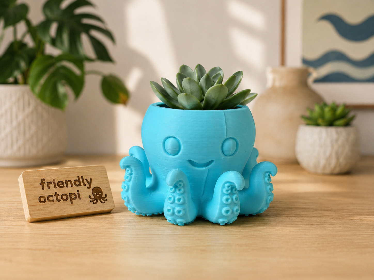 Octopi Flower Pot
