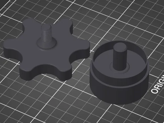 Mower Blade Balancer (based on model by marius_ciolacu) V2 - Major Revisions/Improvements - M10 remix