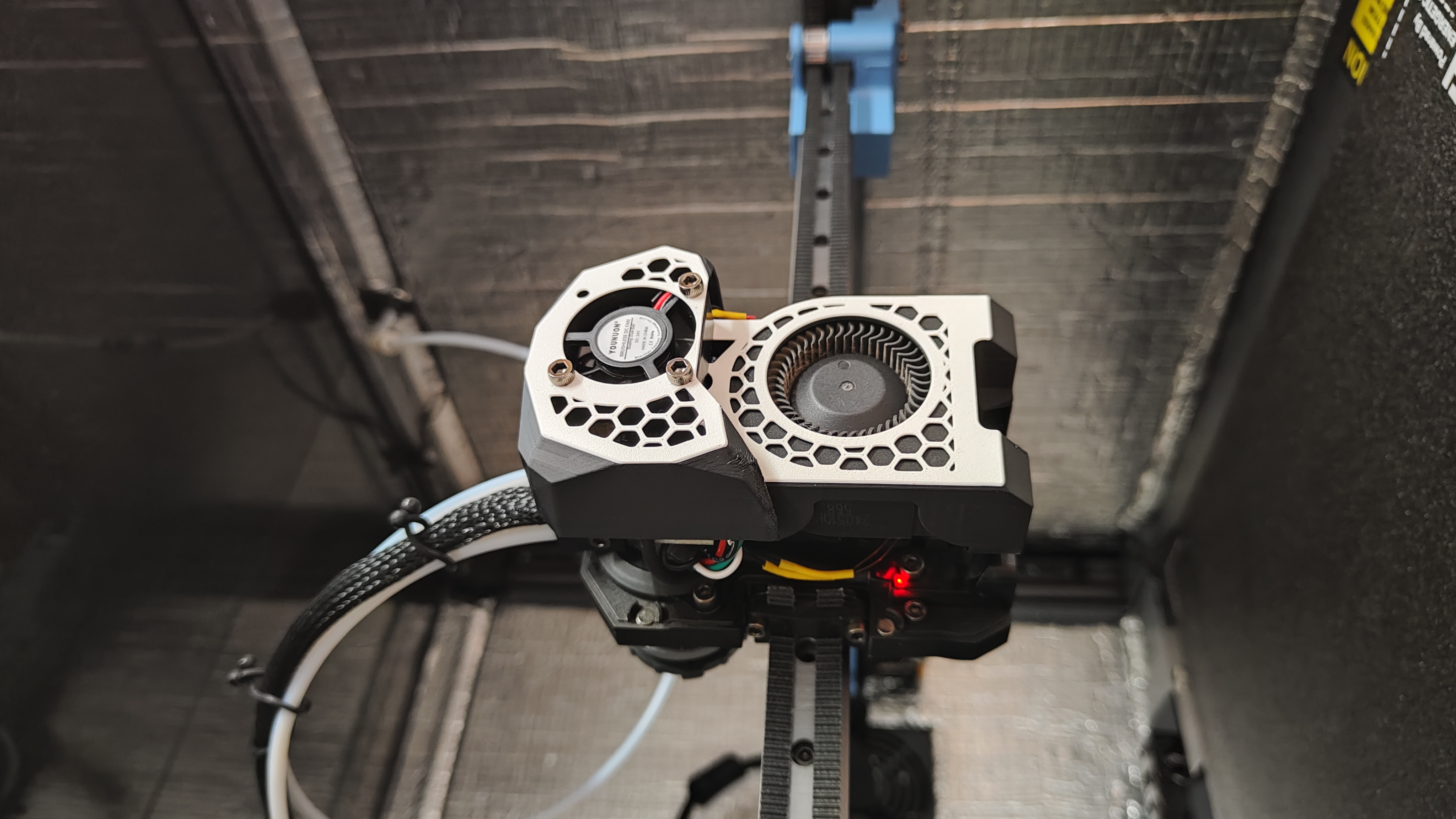 SOVOL SV08 toolhead fan holder + mcu fan