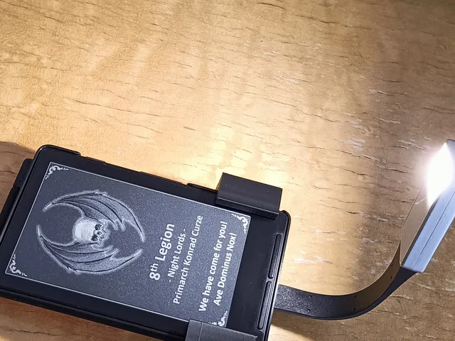 Xteink x4 - original lamp - lamp holder for the flip cover
