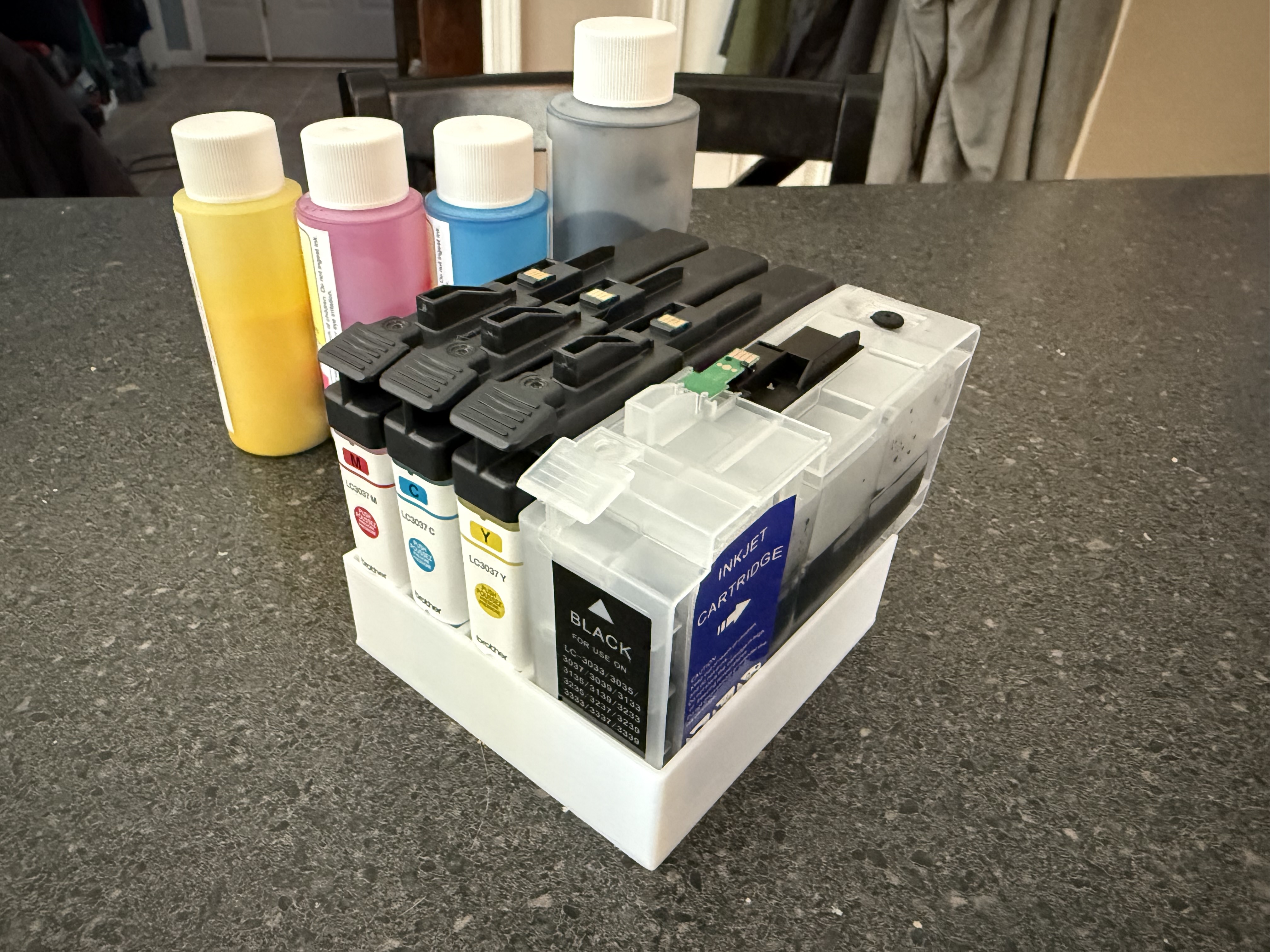 Brother LC3037 Cartridge Storage and Refill Tray