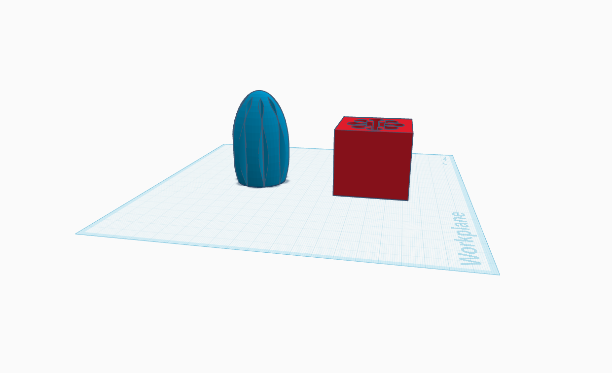 egg and cube pass through fidget