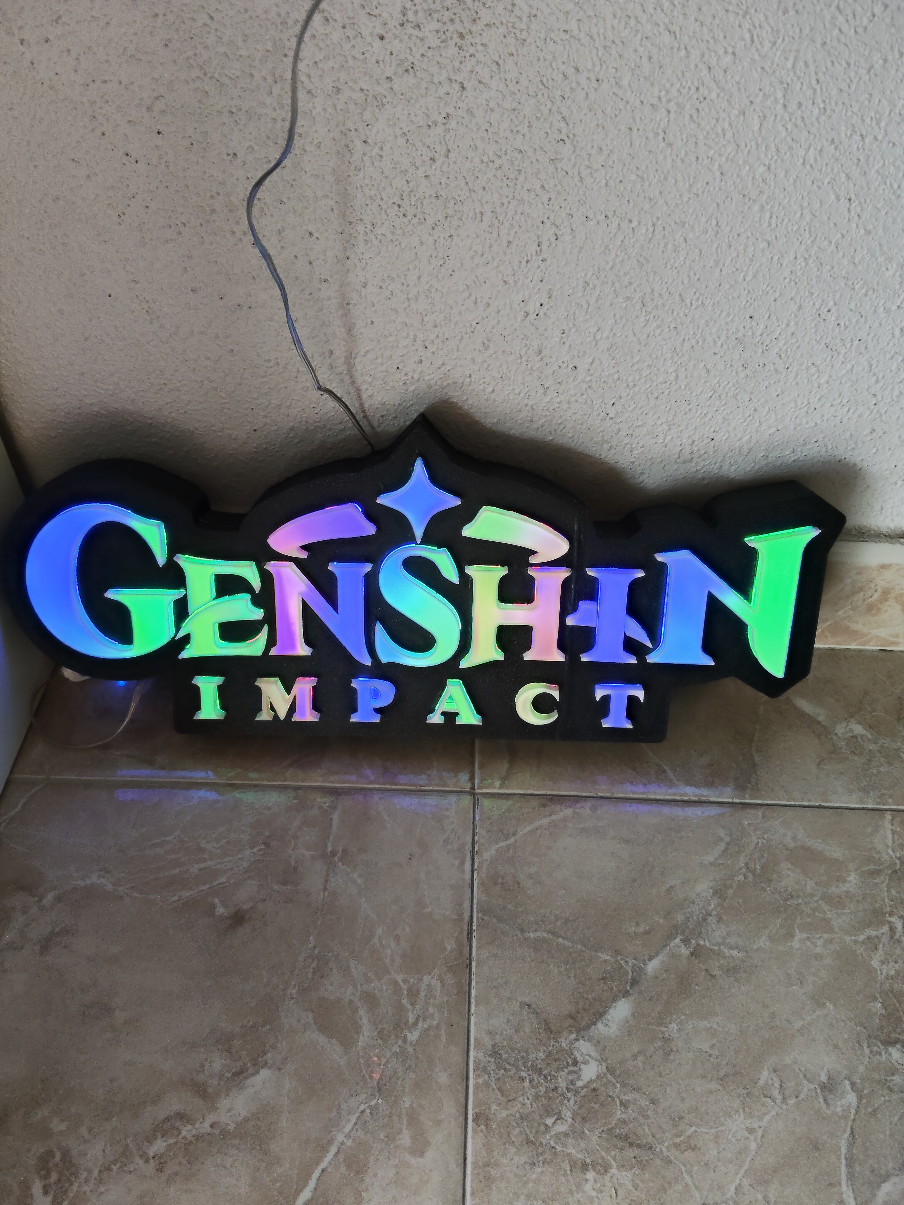 Genshin Impact logo led