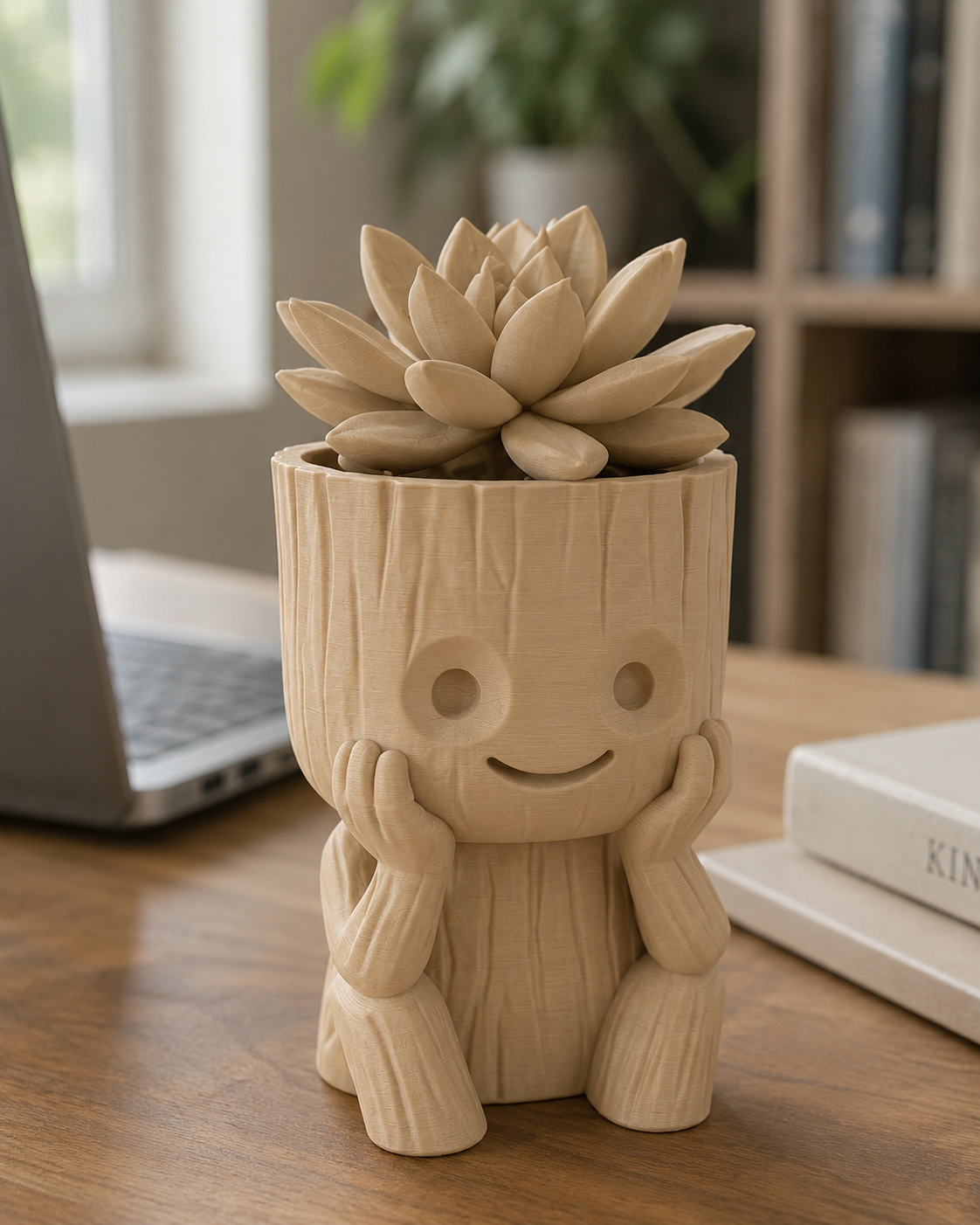 Happy Groot Succulent Planter