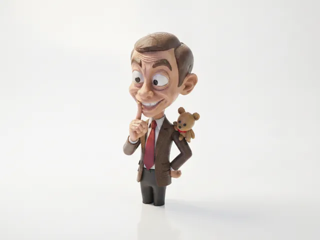 Mr Bean Bust Celebrity Figurine 3D Printable